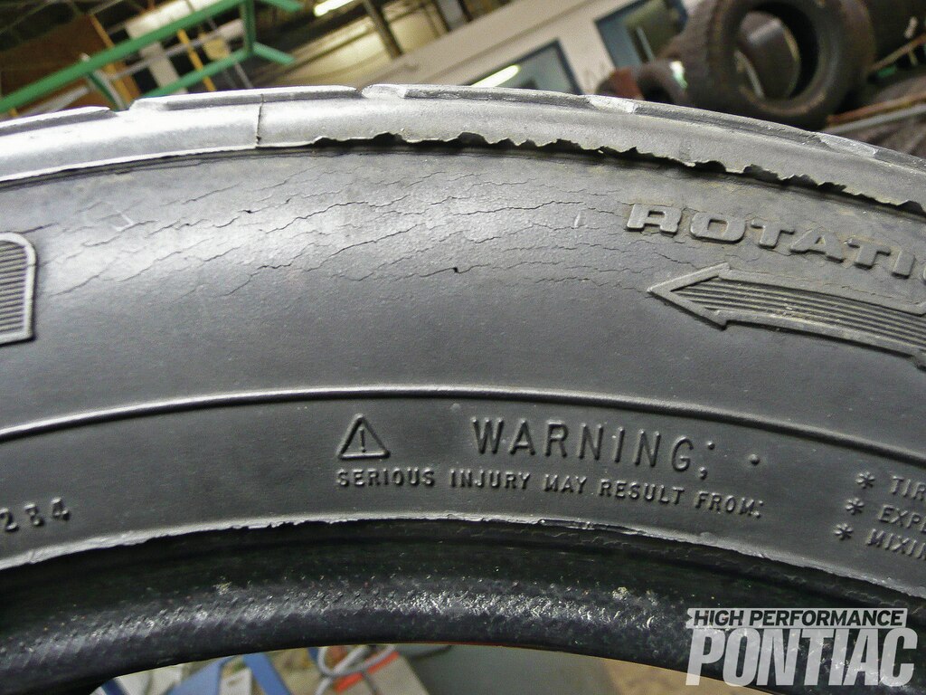 Michelin Warranty Tire Sidewall Crack